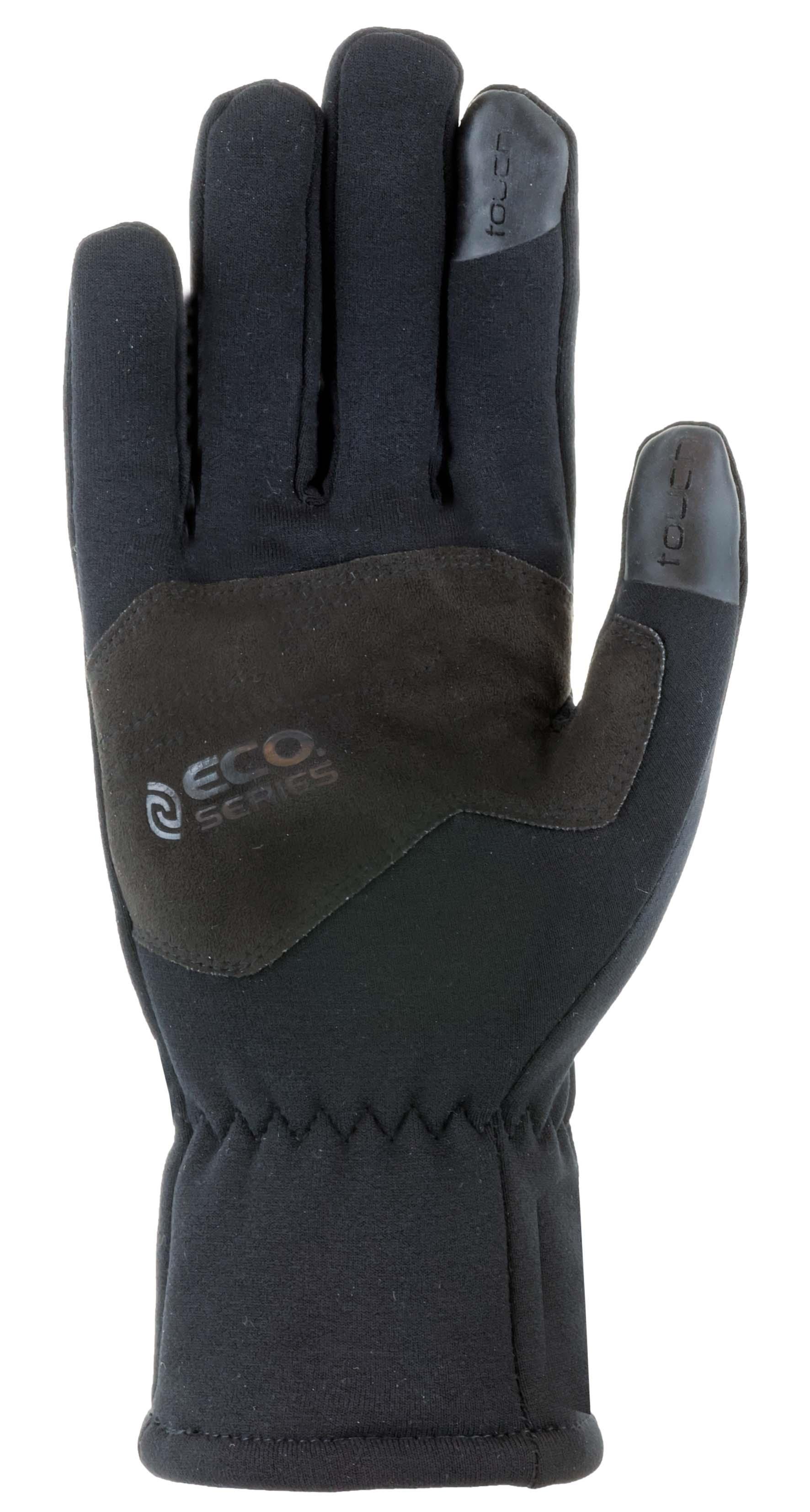 Gants D'équitation D'hiver ROECKL Polartec - Taille 6, Mocca/noir, Doublure Chaude, Poignée Silicone - 5