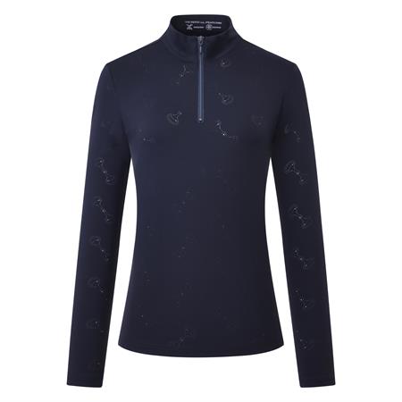 HVP Nardia Bluse - Navy