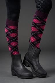 EQ Lax Ridestrømper - Purple Pennant