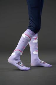 EQ Kids Allie Ridestrømper - Lavender
