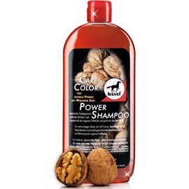 Leovet Shampoo med valnød 500 ml - til mørke heste