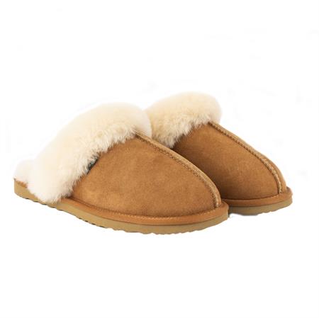 C2E Grosetto Slippers - Cognac