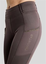 MoVeronica Thermo Tights - Black Peony