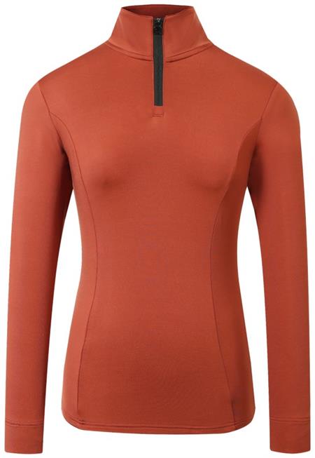 Covalliero Active Bluse - Rust