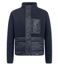ELT Kids Fleecemix jakke - Lucky Malou - Navy