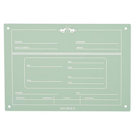 HVP Boksskilt - Aqua Sky