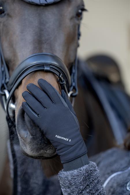 EQ Vinter Ridehandsker Vica -Sort