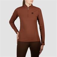 Horka Gigi Ridebluse - Burnt Umber