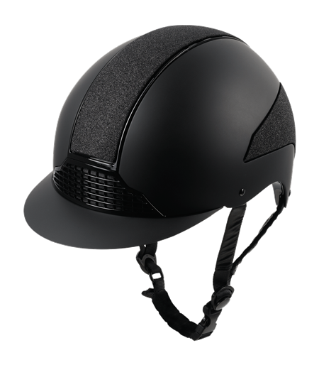 Swing Ridehjelm - H24 Shine - Sort