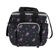 QHP Strigletaske Lize - Sort/Lilla