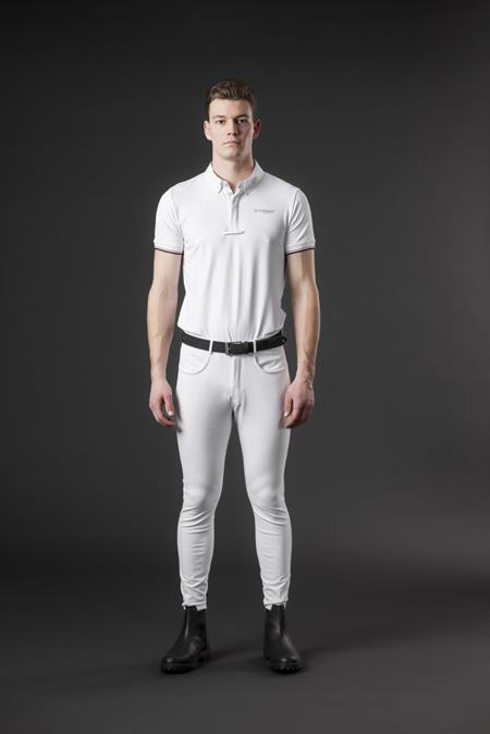 CATAGO Herre ridebukser Nero FG - Hvid