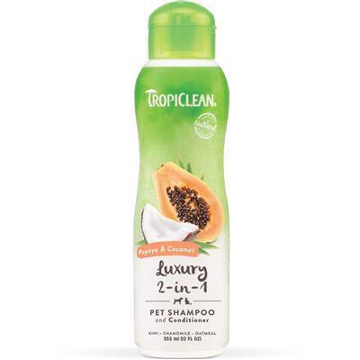 Tropiclean Shampoo 2i1 Luksus Shampoo