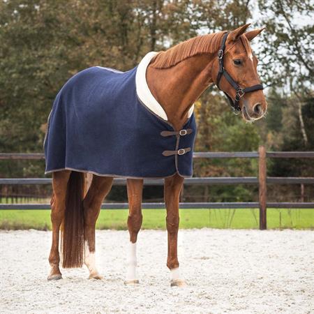 QHP Deluxe Ulddækken - Navy