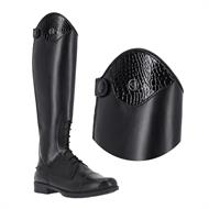 QHP Top til Romy støvler - Croco Black