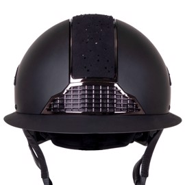 QHP Ohio Polo Ridehjelm - Sort