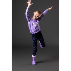 EQ Sophia Vinter Ridetights Kids - Navy