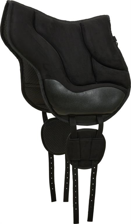 HG Velika Bareback sadel - Sort