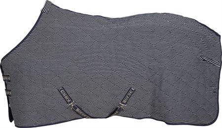 HG Vito Strikket Dækken - 200g - Navy/Stribet