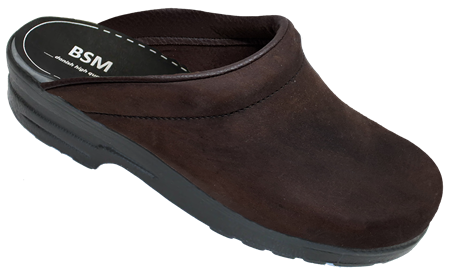 BSM Flex Træsko - Brun Nubuck