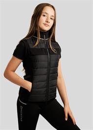 Montar Kids  Lila Hybrid Vest - Sort
