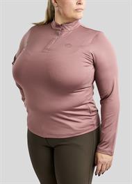 Montar Curve Bluse - Briella - Dusty Rose