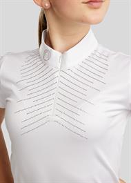 Montar Kids Stævnebluse Sparkle - Hvid