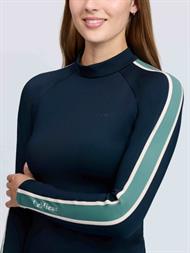 LeMieux Talia Ryllekravebluse - Navy