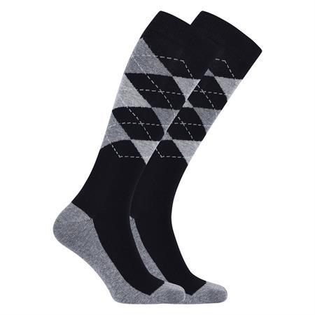 IR Queen Of Diamonds Strømper - Sort