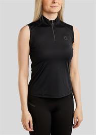 Montar Pearl Sleveless Polo - Sort