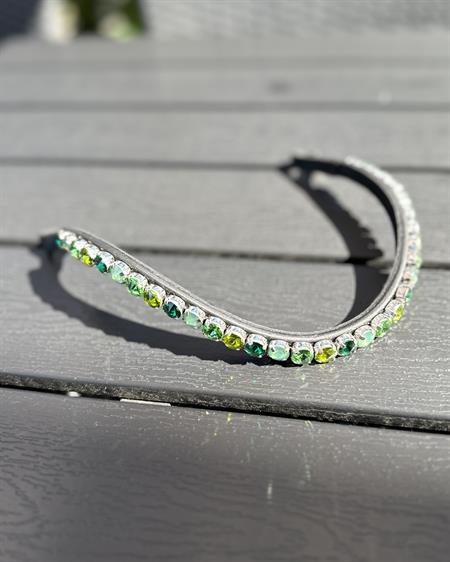 byWeber Rivoli pandebånd sort - Green/Olive/Peridot