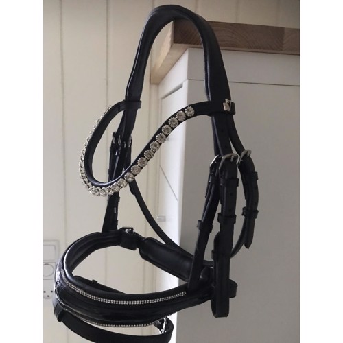 byWeber Dolly Trense Sort/Sølv