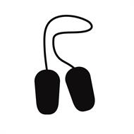 HG Ørepropper - Sort