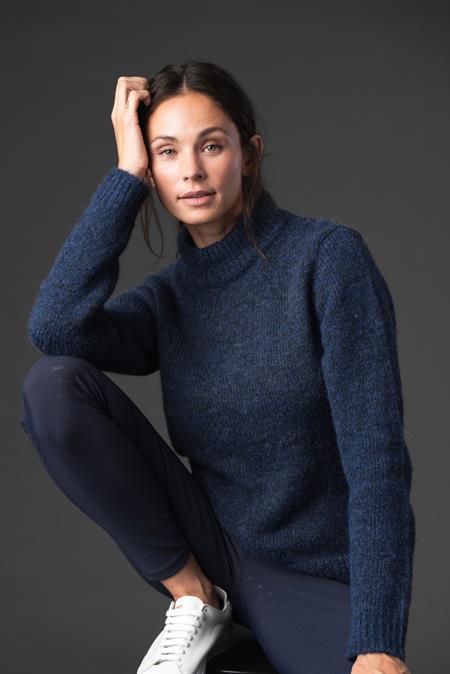 CATAGO Valerie Strikpullover - Navy