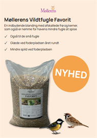 Møllerens Vildtfugle Favorit Afskallet - 15 kg