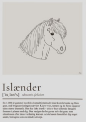 Plakat - A4 - Islænder