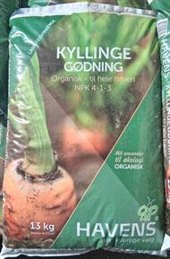 Havens Kyllingegødning 4-1-3 - 13 kg