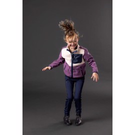 EQ Minna Kids Fleecejakke - Montana Grape