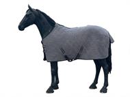 HG Vito Strikket Dækken - 200g - Navy/Stribet