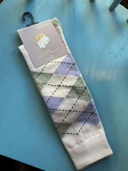 IR Queen Of Diamonds Strømper - Wisteria